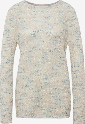 Goldner Pullover in Weiß: Vorderseite