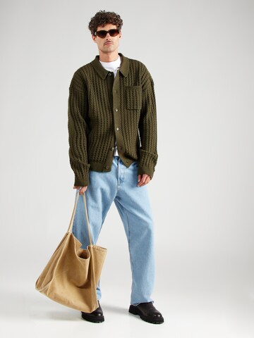 BLEND Cardigan i grøn