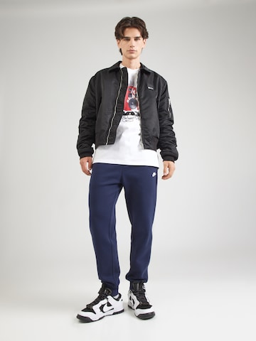 Tricou 'M90' de la Nike Sportswear pe alb