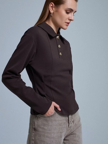 Chemisier Dilvin en marron