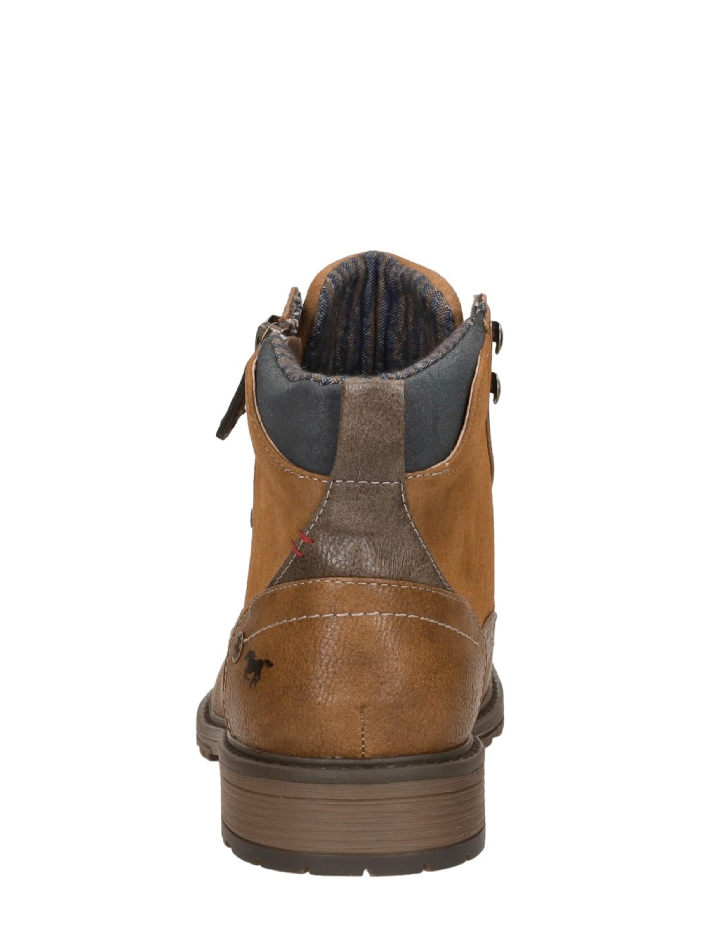 Bottes à lacets 'Heren veterschoenen' MUSTANG en marron
