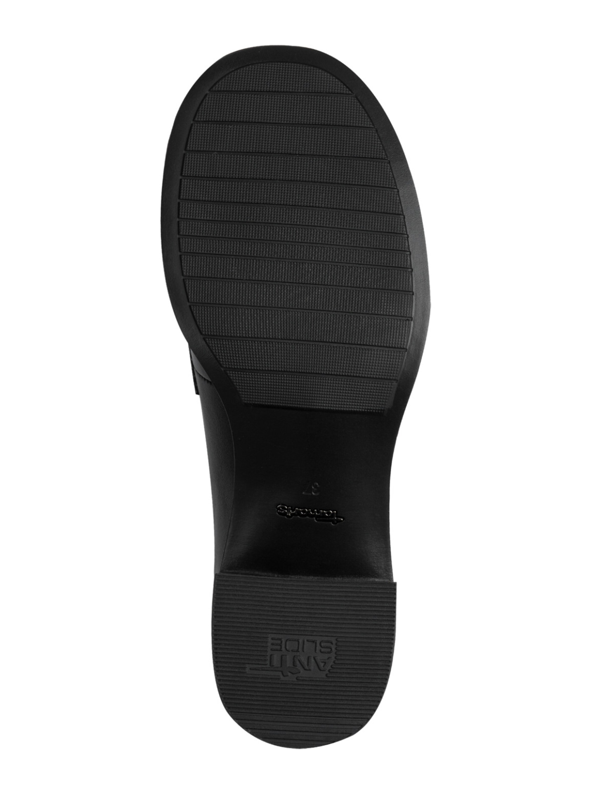 juoda Tamaris Loaferai