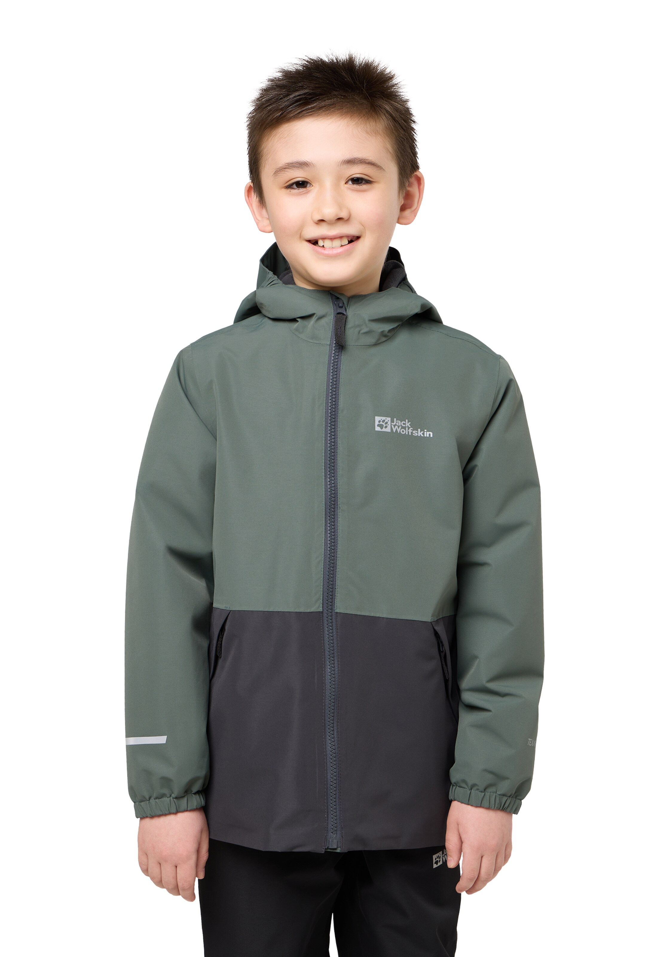 JACK WOLFSKIN Outdoor jacket in Green: front