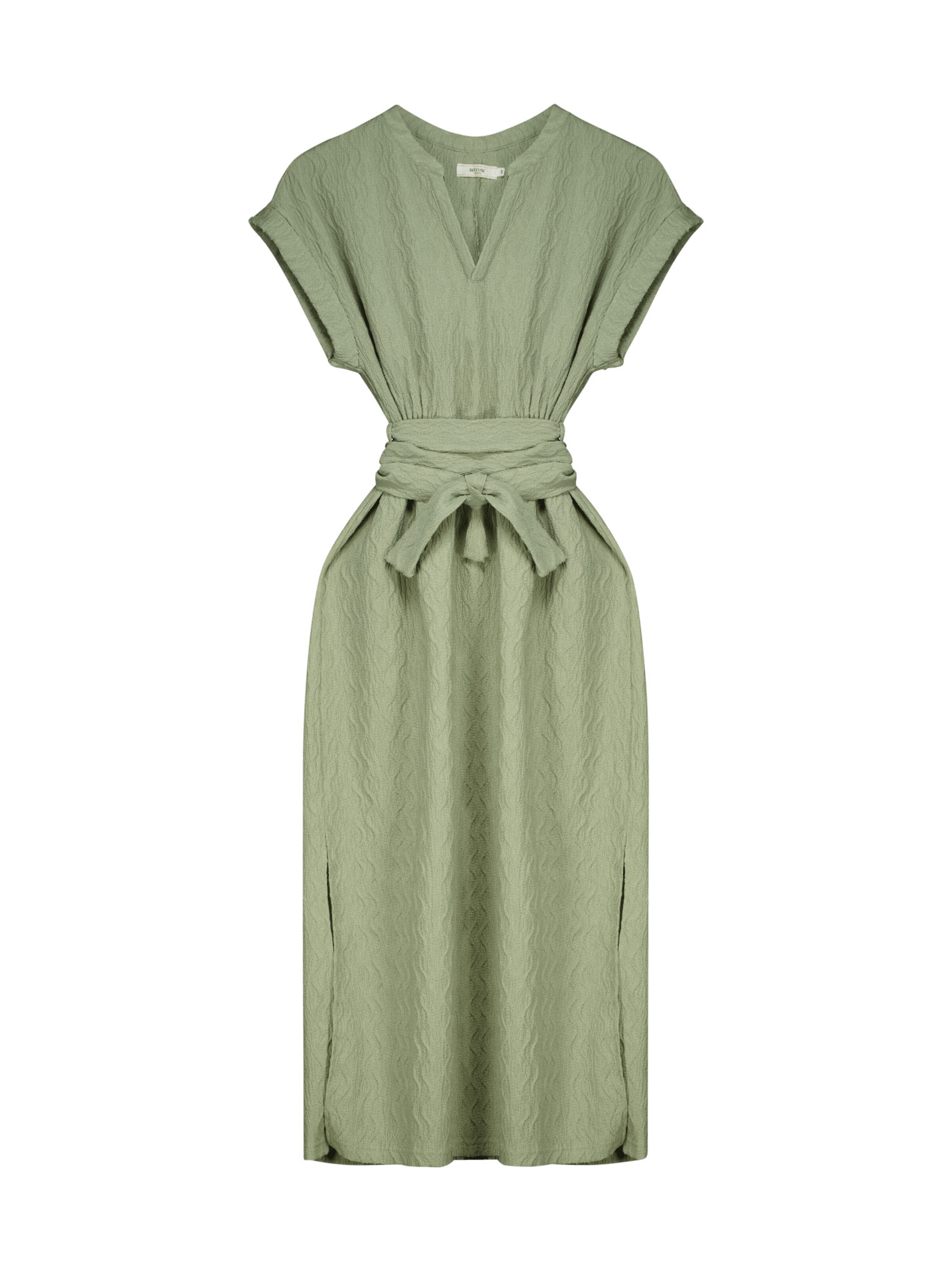 Robe 'Ilanga' Deeluxe en vert : devant