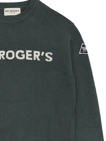Roy Rogers Pullover 'LOGO RR' in Grün
