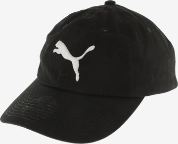 PUMA Hat & Cap in One size in Black: front