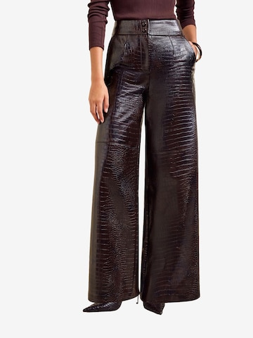 Pantaloni di Friends Like These in marrone: frontale