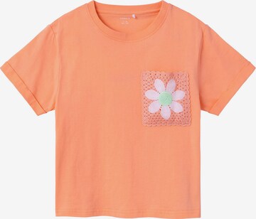 T-Shirt 'Fidda' NAME IT en orange : devant