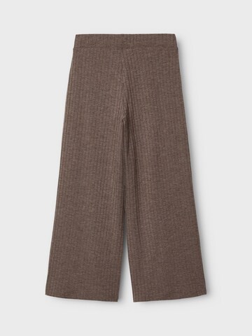 Wide leg Pantaloni 'Nola' di NAME IT in marrone