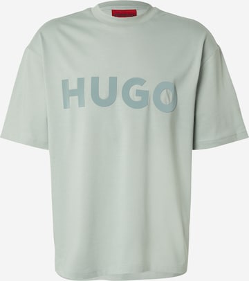 HUGO Shirt 'Dinkee' in Green: front