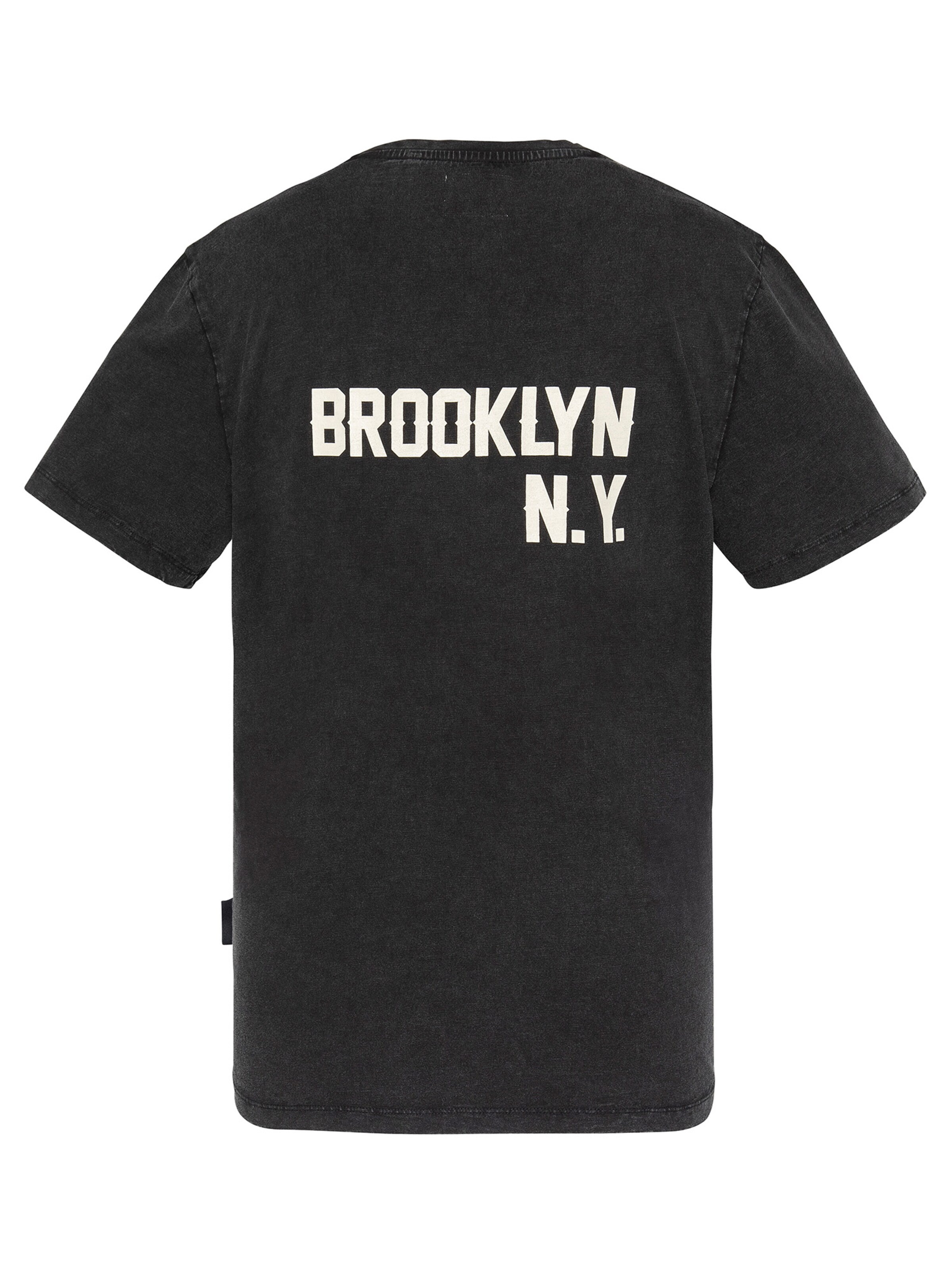 Schott NYC Shirt in Black