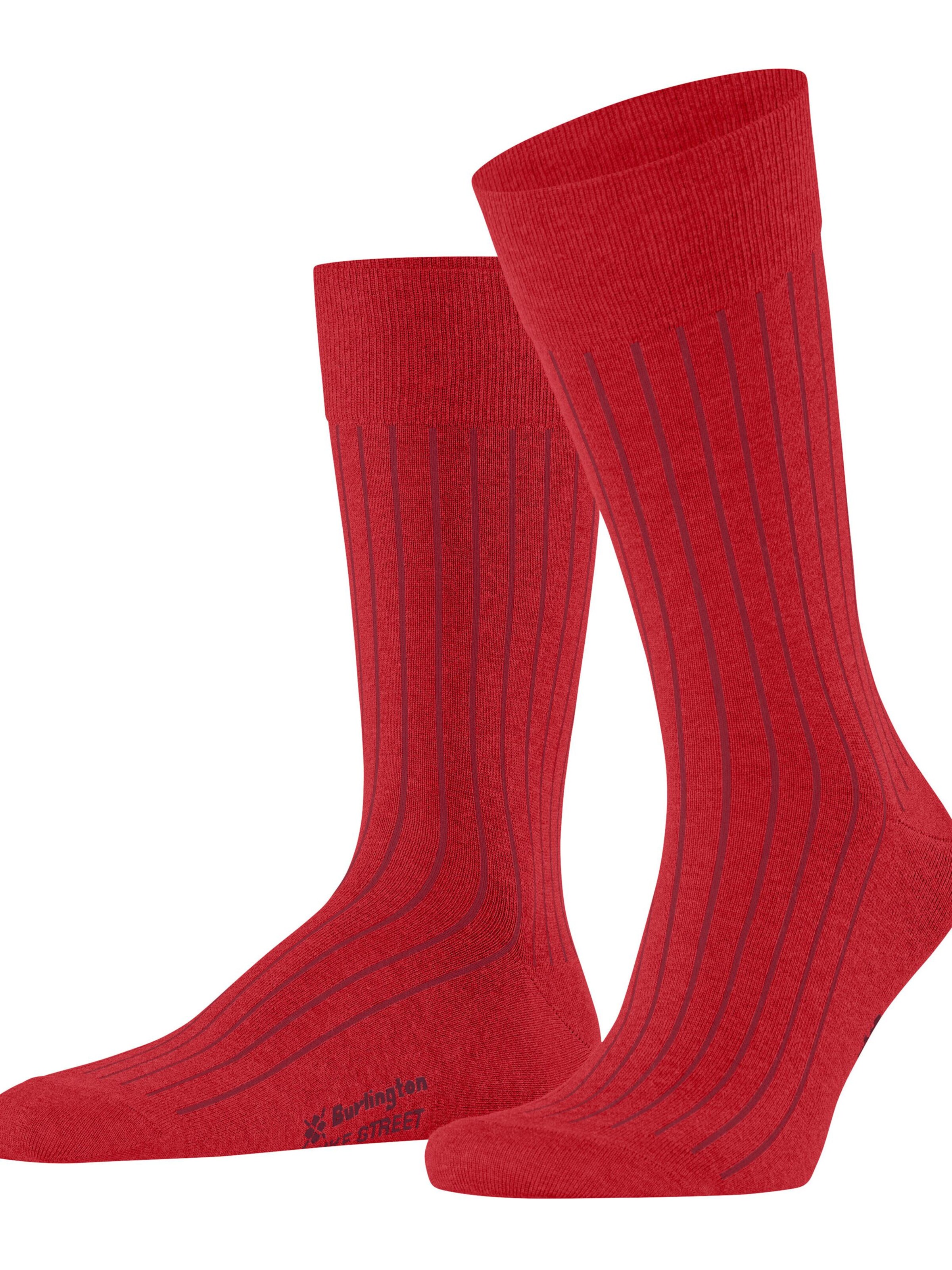 BURLINGTON Socks in Red: front
