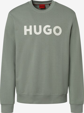 HUGO Sweatshirt ' Dem ' in Green: front