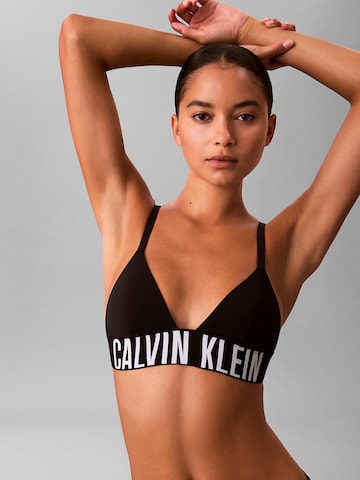 Triangle Hauts de bikini 'Intense Power' Calvin Klein Swimwear en noir
