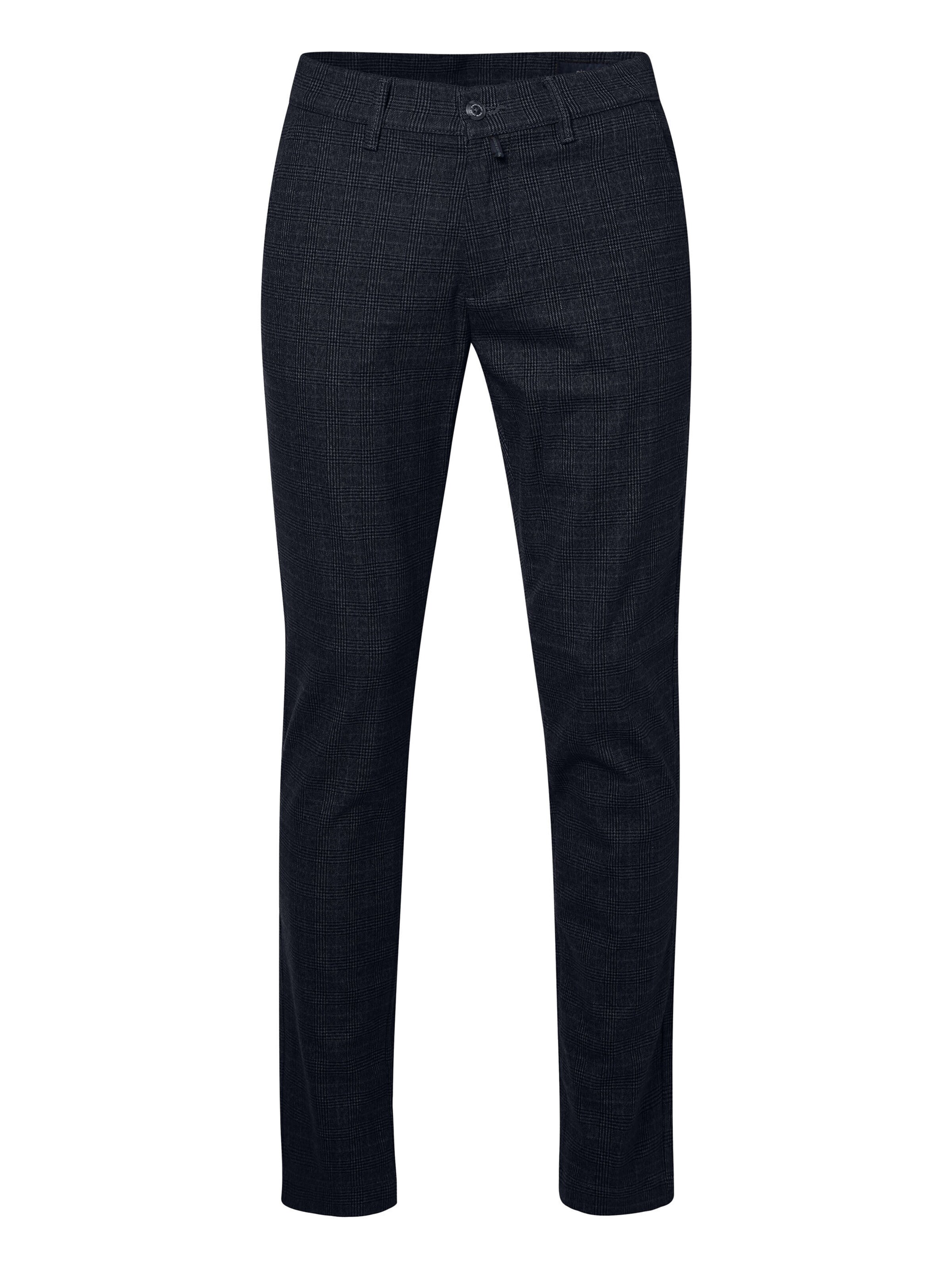 PIERRE CARDIN Regular Trousers 'Calais' in Blue: front