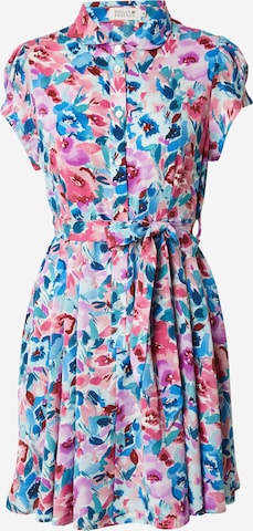 Robe-chemise Molly BRACKEN en bleu : devant