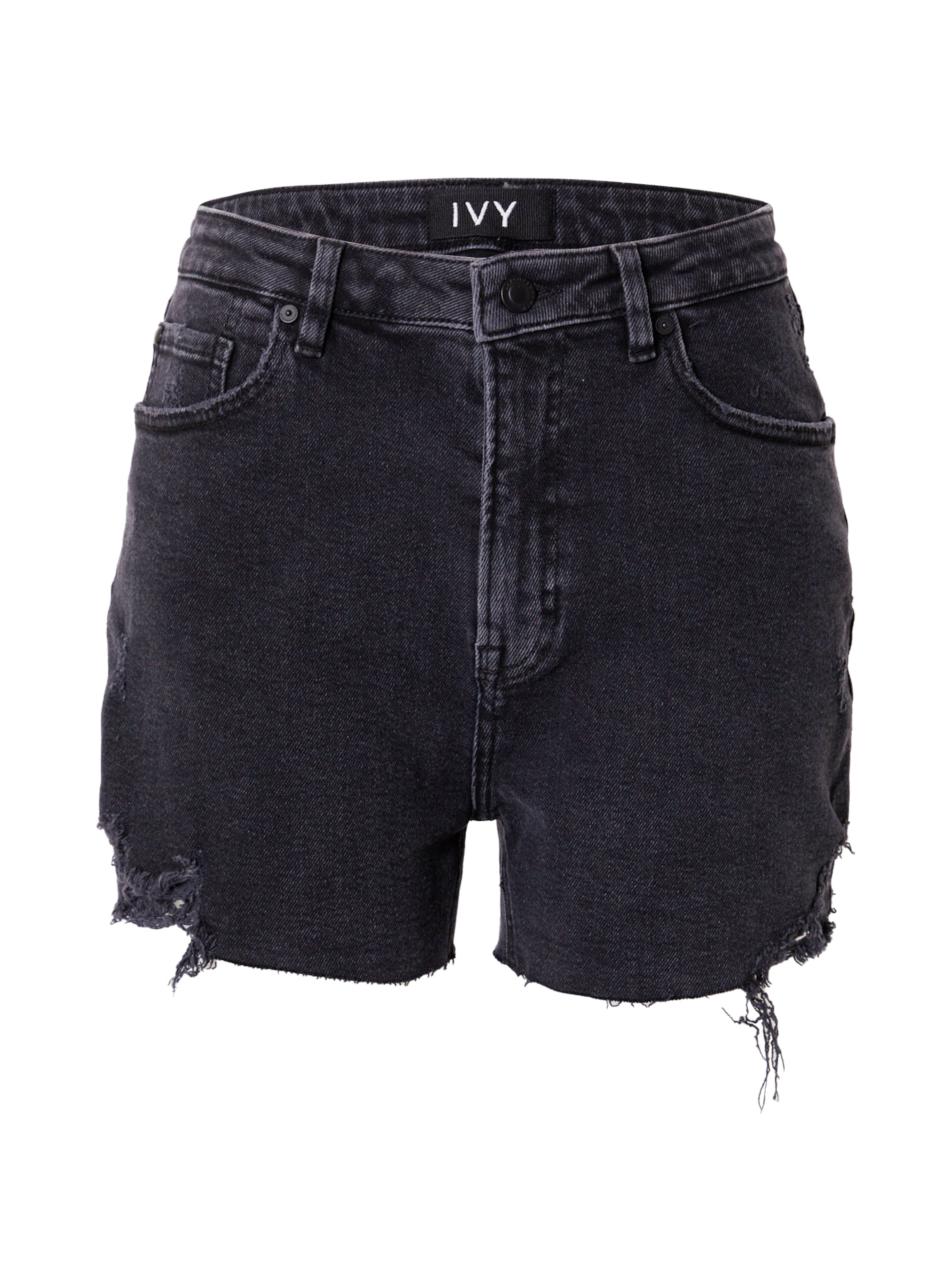 Ivy Copenhagen Regular Jeans 'Angie' in Black: front