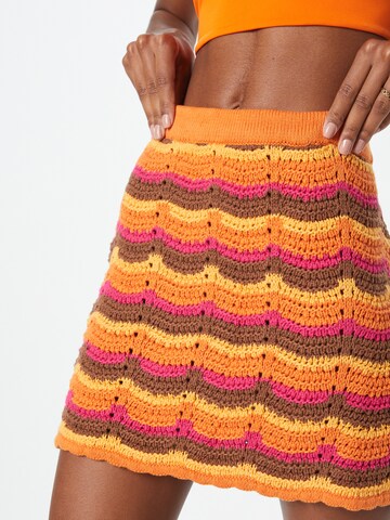 Cotton On Skirt in Orange