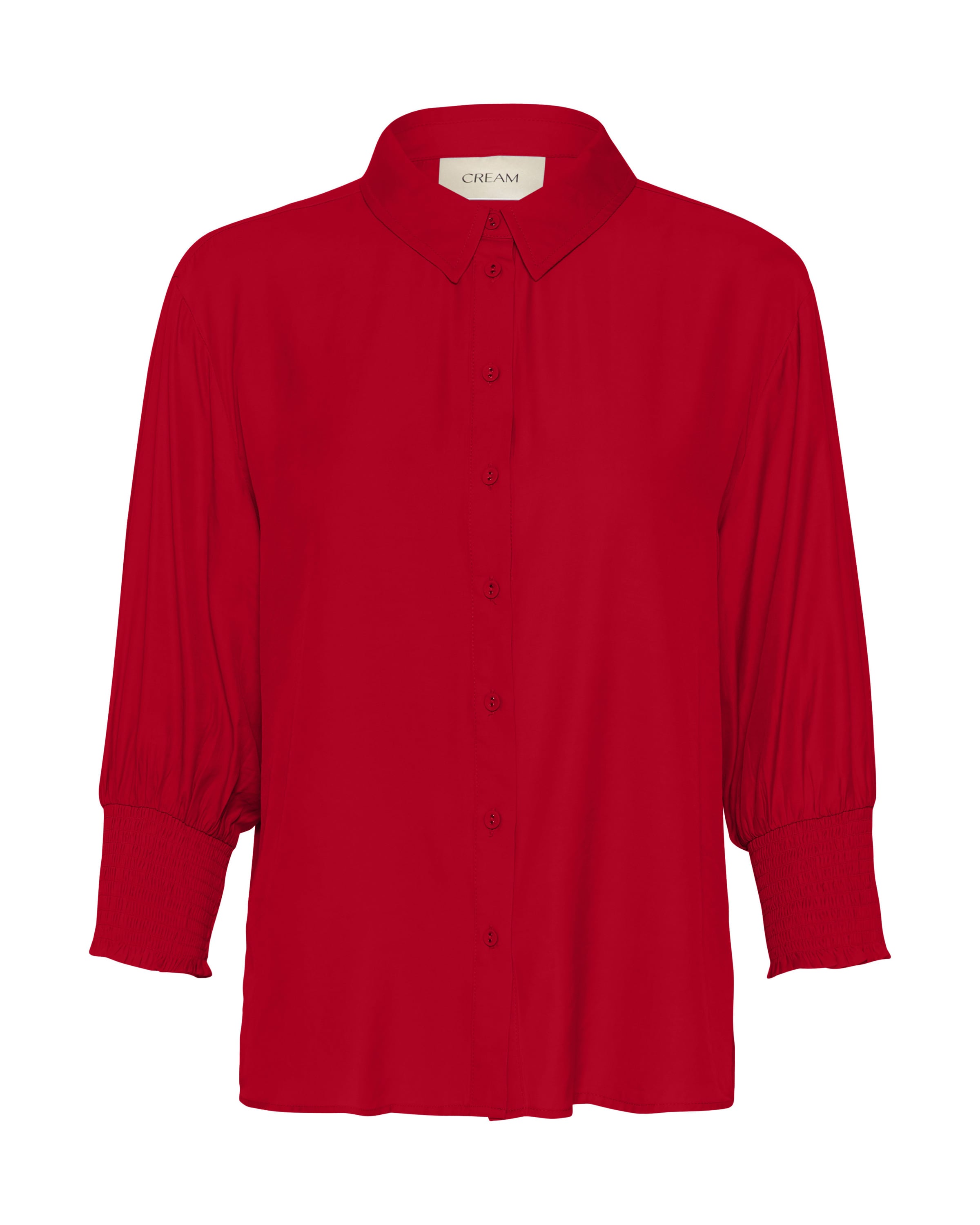 Camicia da donna 'Nola' di Cream in rosso: frontale