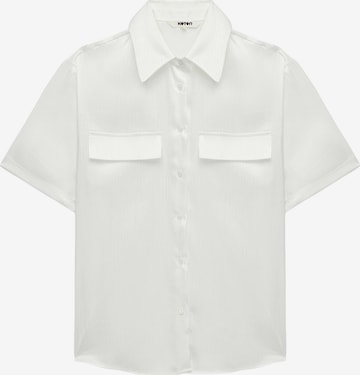 Koton Blouse in Wit: voorkant
