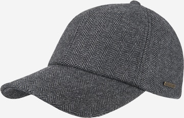 Hatland Cap 'Waban' in Grau: Vorderseite