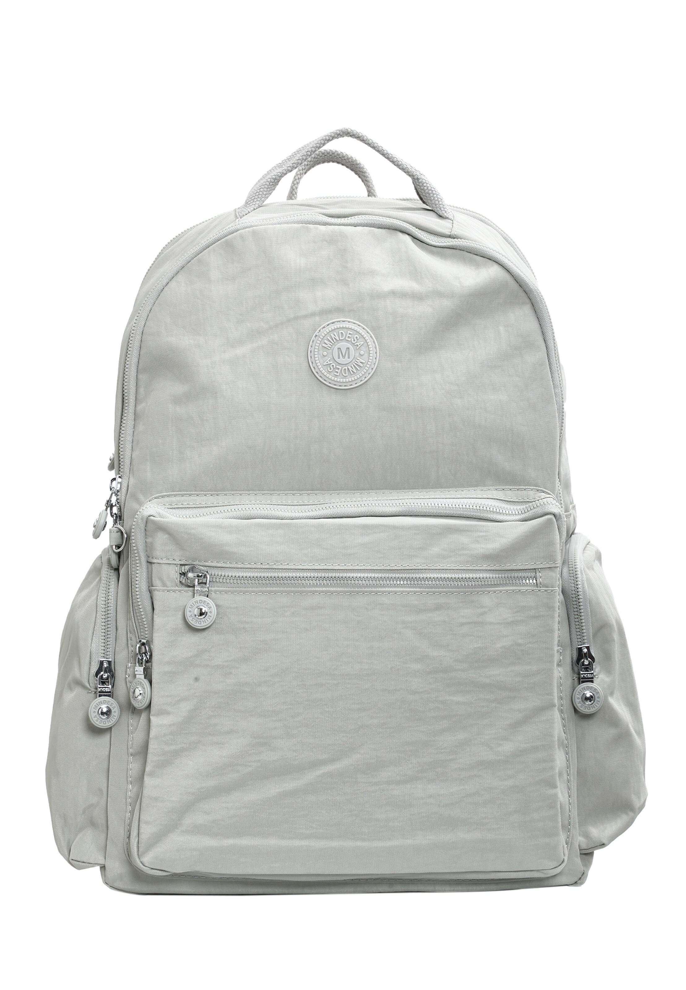 Mindesa - Mochila em cinzento: frente