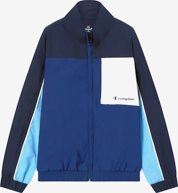 Champion Authentic Athletic Apparel Välikausitakki värissä sininen: etupuoli