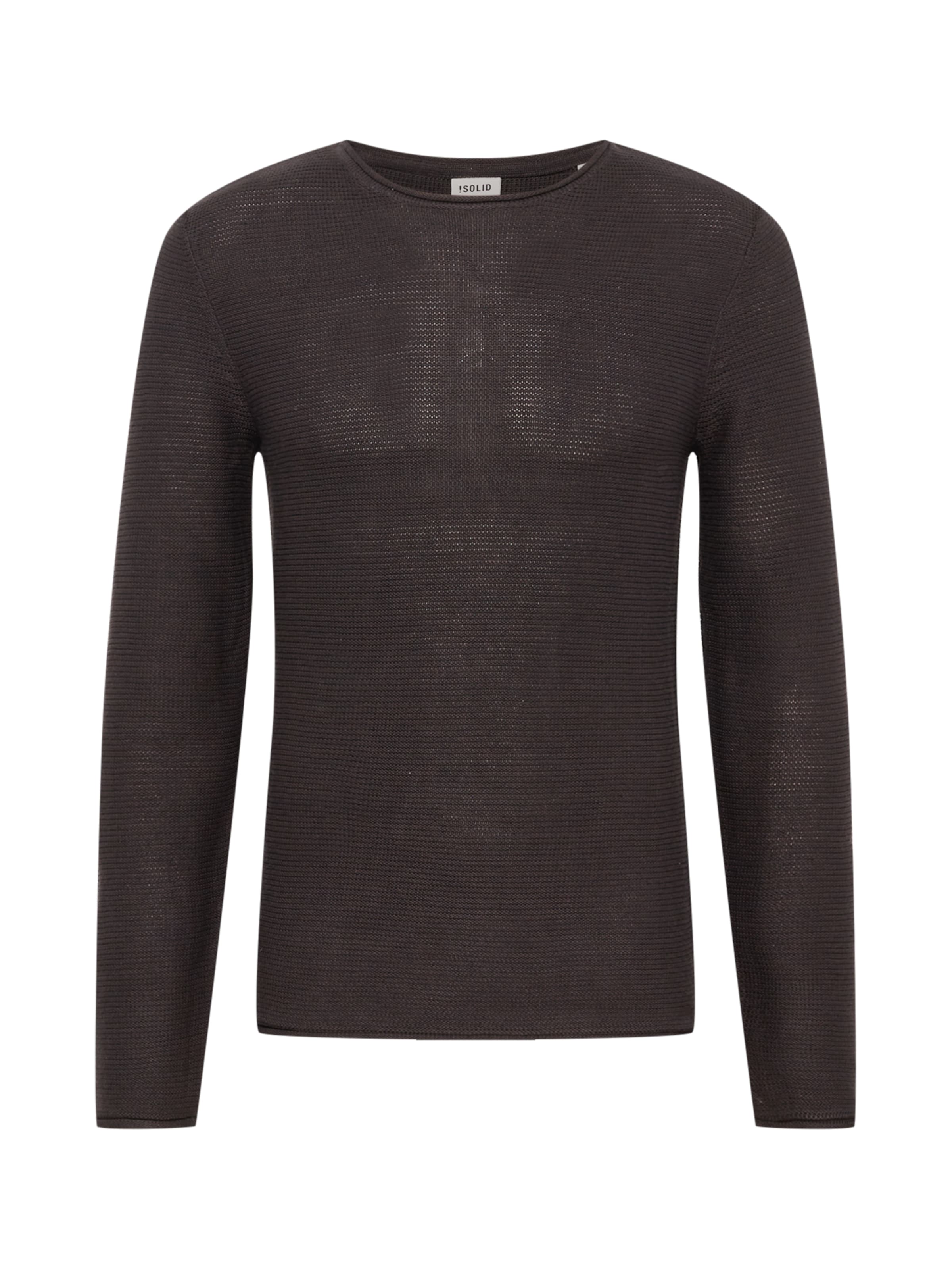 !Solid - Pullover em preto: frente