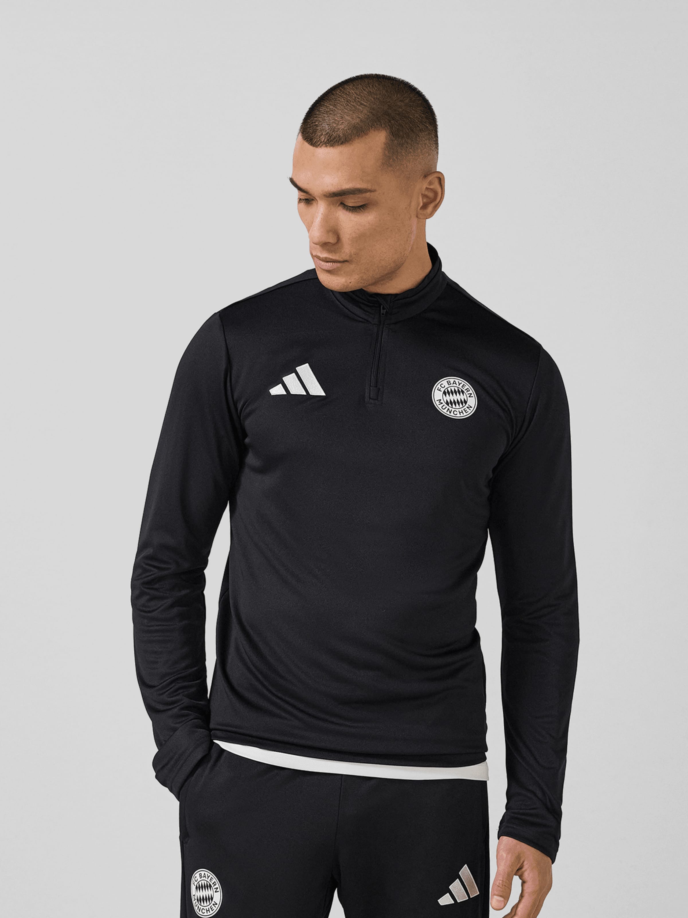 ADIDAS PERFORMANCE Performance Shirt in Black: front