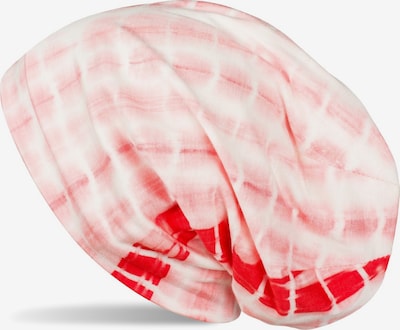 styleBREAKER Mütze 'Beanie Mütze Batik Streifen' in koralle, Produktansicht
