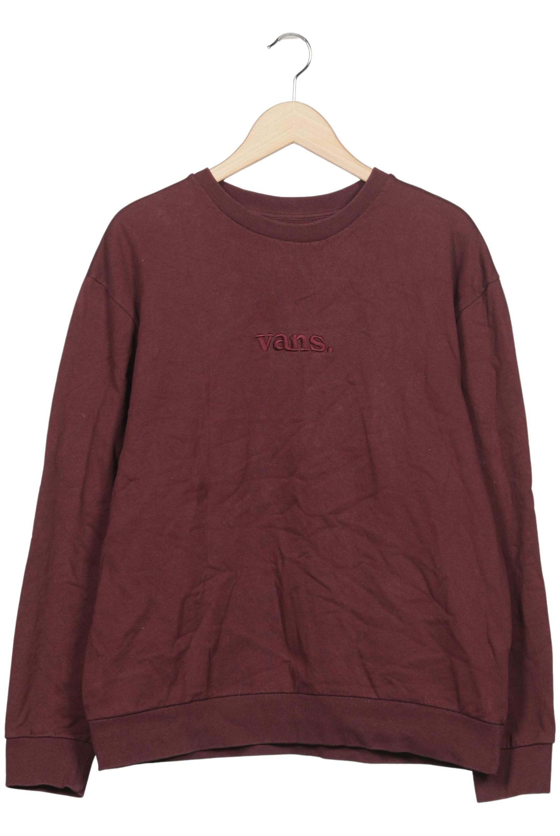 VANS Sweatshirt & Zip-Up Hoodie in L in Red: front