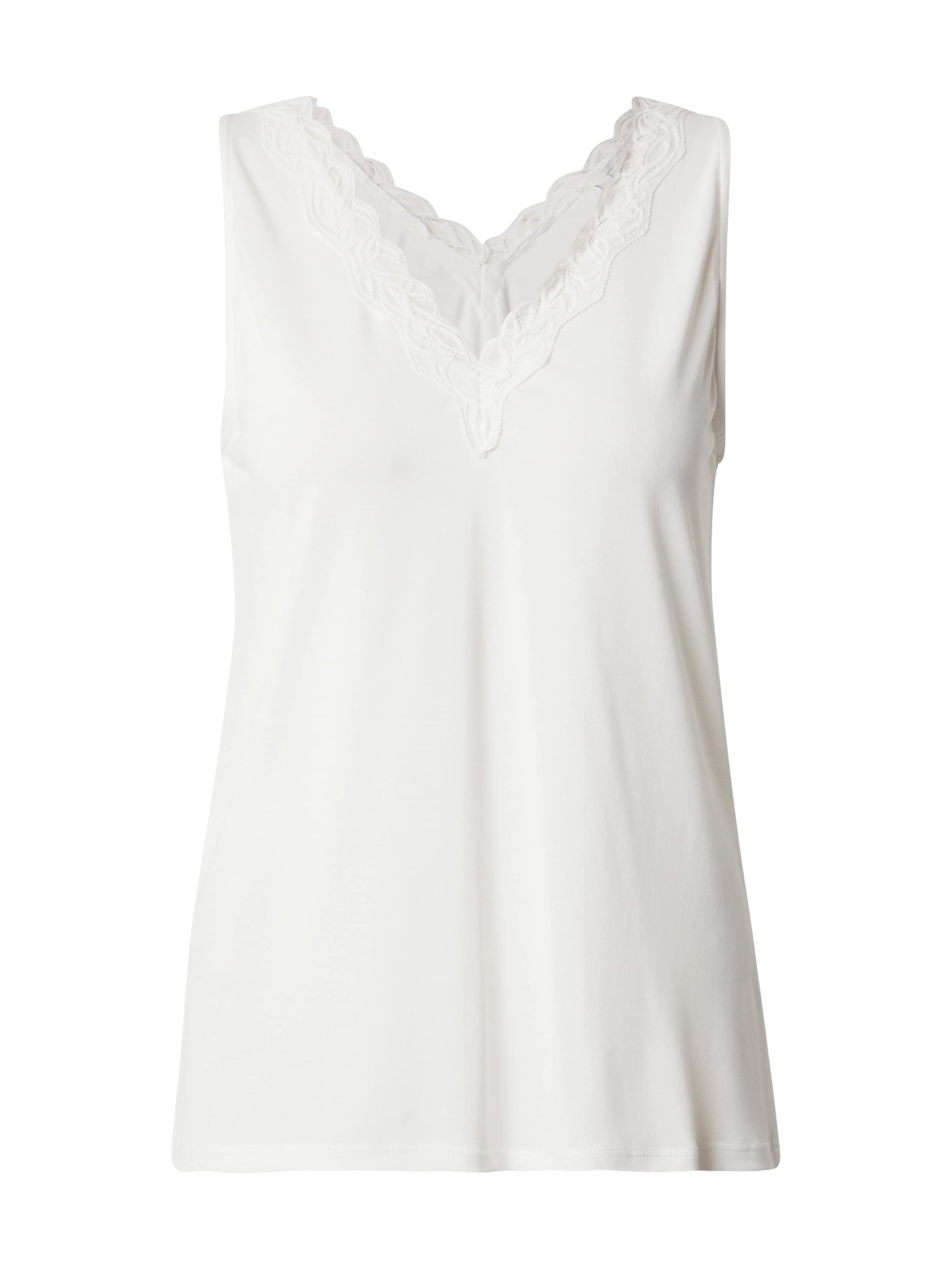 Top 'ONLFREE' de la ONLY pe alb: față