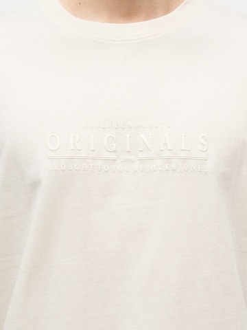 Maglietta 'JORCATSKILLS' di JACK & JONES in bianco