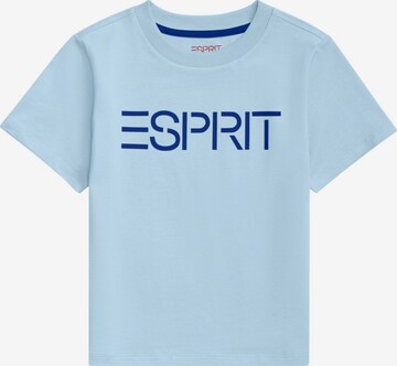 T-Shirt ESPRIT en bleu : devant