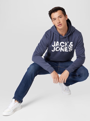 JACK & JONES Sweatshirt in Blauw