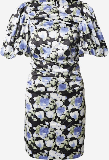 Designers Remix Kleid 'Lisbon' in blau / apfel / schwarz / offwhite, Produktansicht