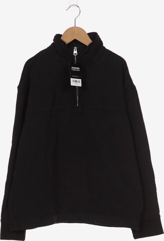 Arket Sweatshirt & Zip-Up Hoodie in L in Black: front