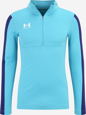 UNDER ARMOUR Performance Shirt 'Challenger' in Blue: front