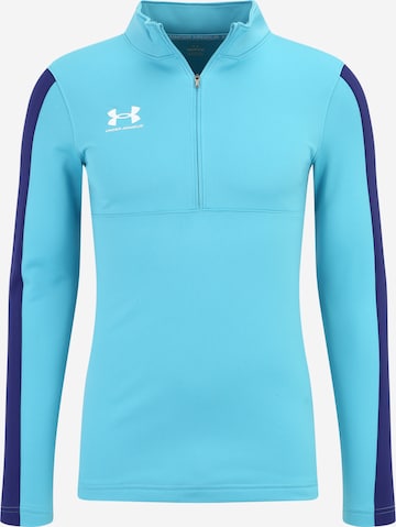 UNDER ARMOUR Sportshirt 'Midlayer' in Blau: predná strana
