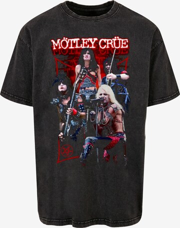 Merchcode Shirt 'Motley Crue - Live Montage' in Black: front