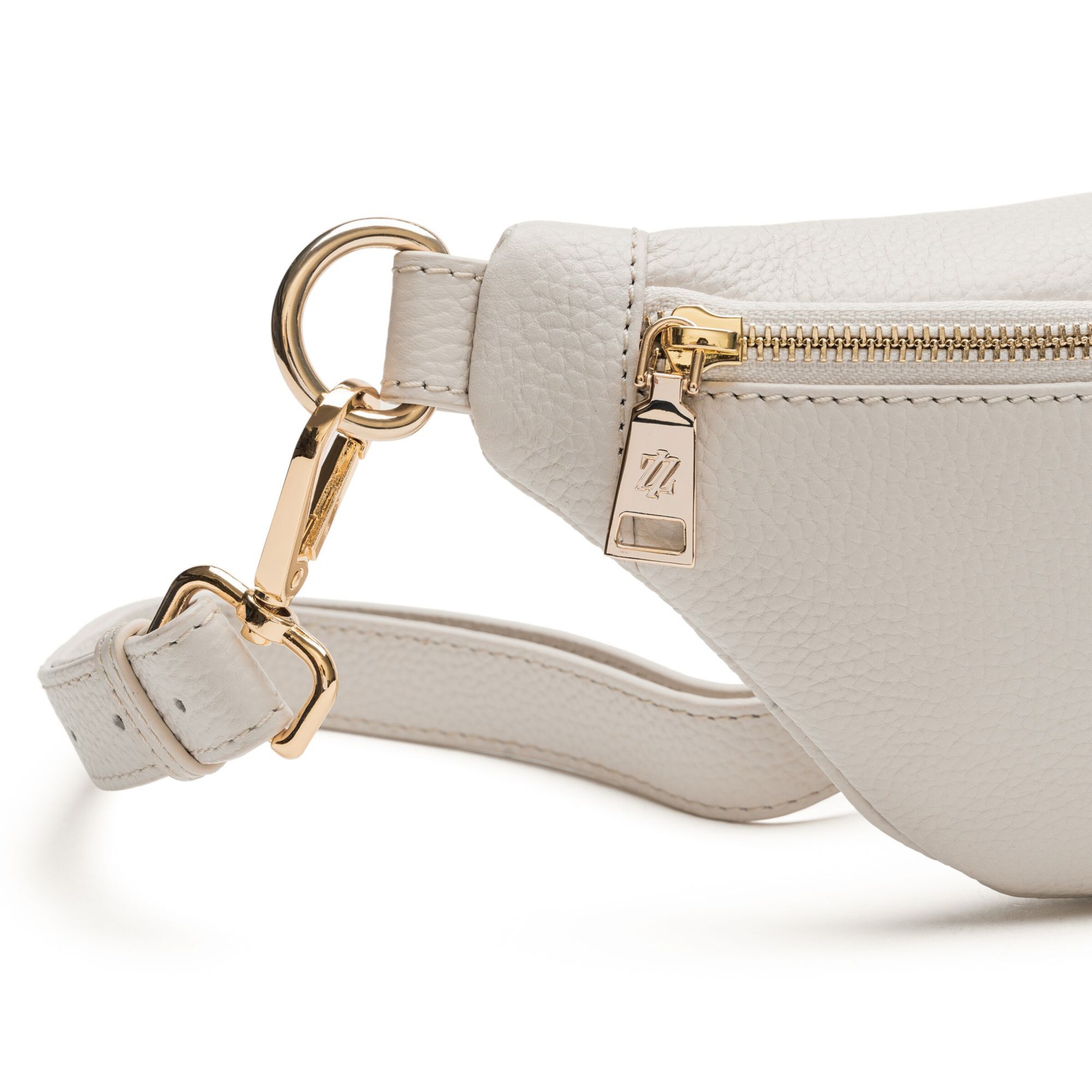 Lazarotti Belt bag 'Bologna Leather' in White