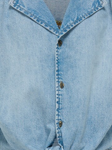 Coupe regular Chemise 'KOGPAULA' ONLY GIRLS en bleu