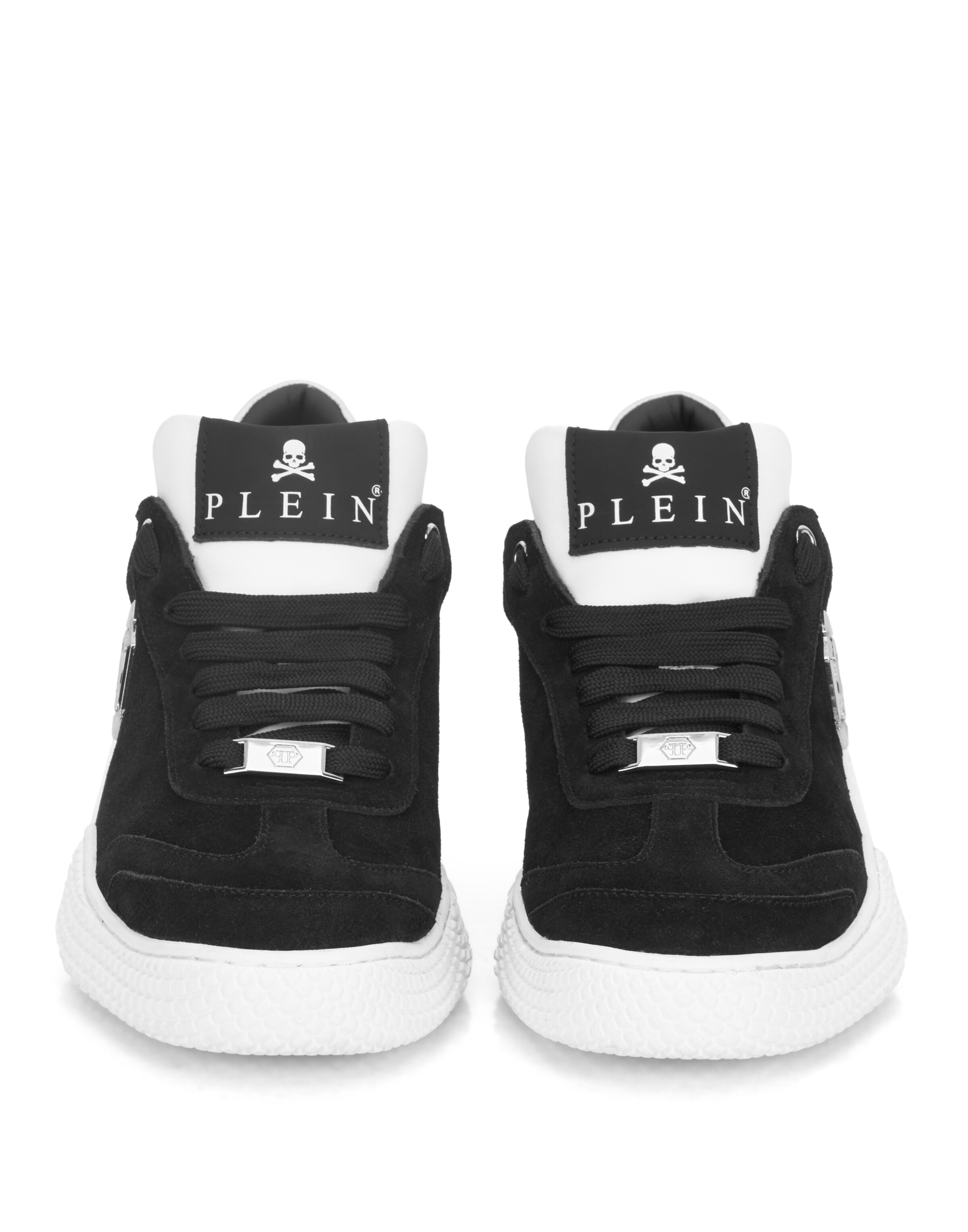 Baskets basses ' Hexagon ' Philipp Plein en noir