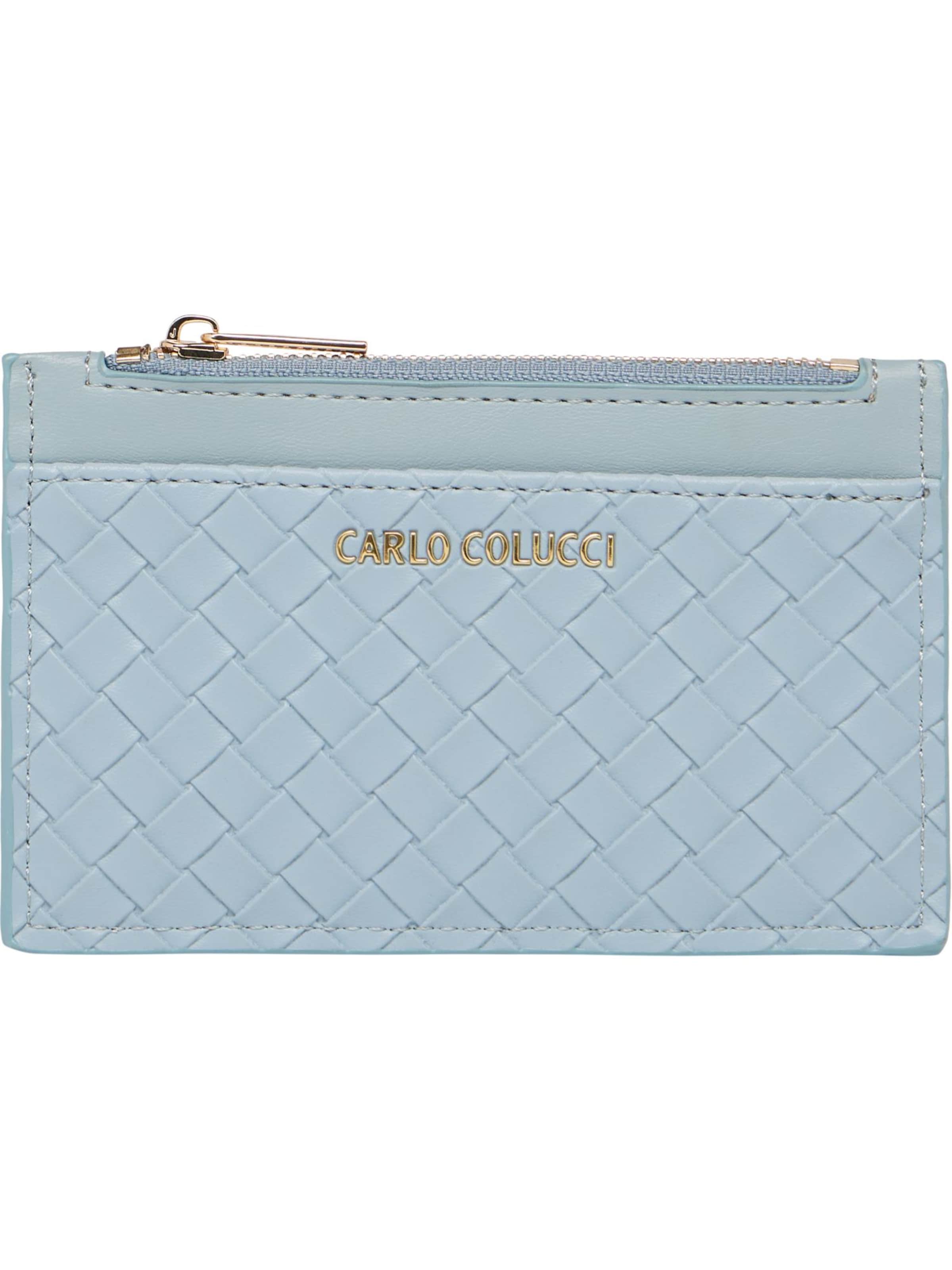 Étui ' Dhahri ' Carlo Colucci en bleu : devant