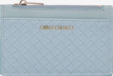 Étui ' Dhahri ' Carlo Colucci en bleu : devant