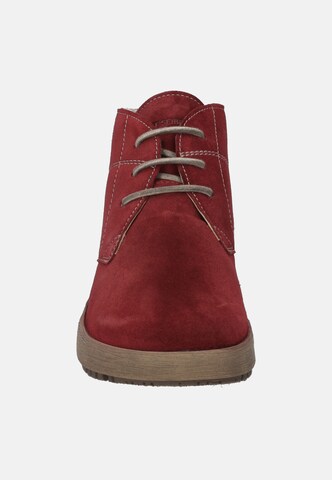 Bottines 'Anna' JOSEF SEIBEL en rouge