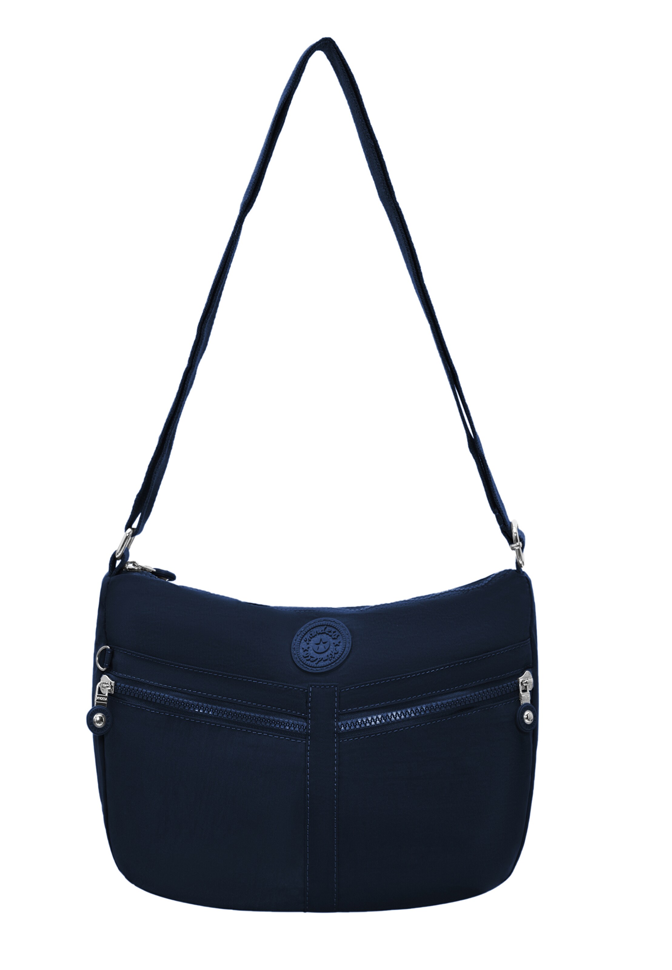 Mindesa - Mala de ombro em azul: frente