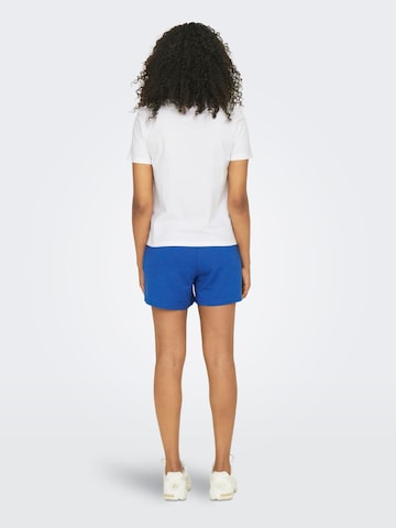 T-shirt ONLY PLAY en blanc