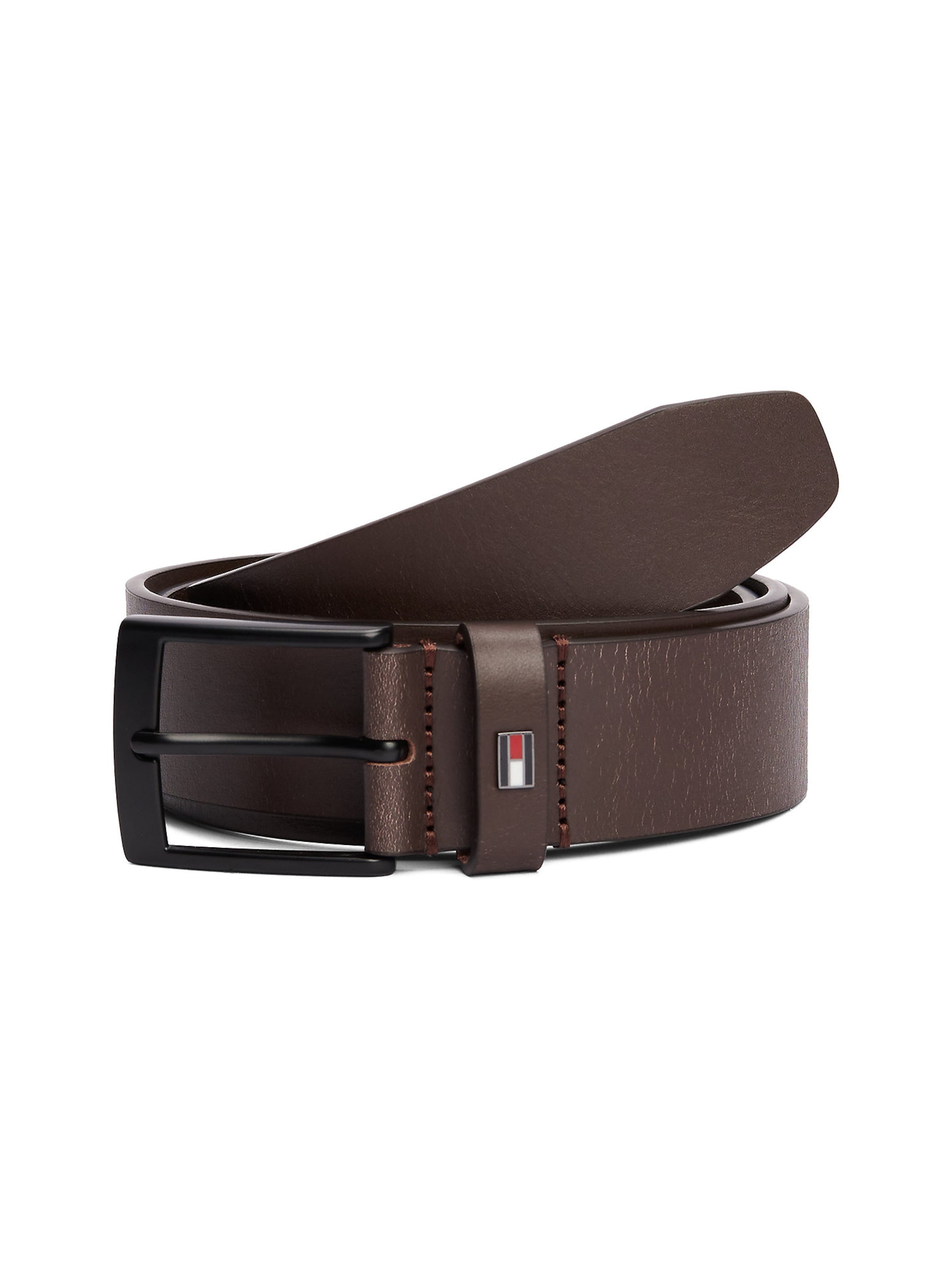 TOMMY HILFIGER Belt 'Adan' in Brown: front