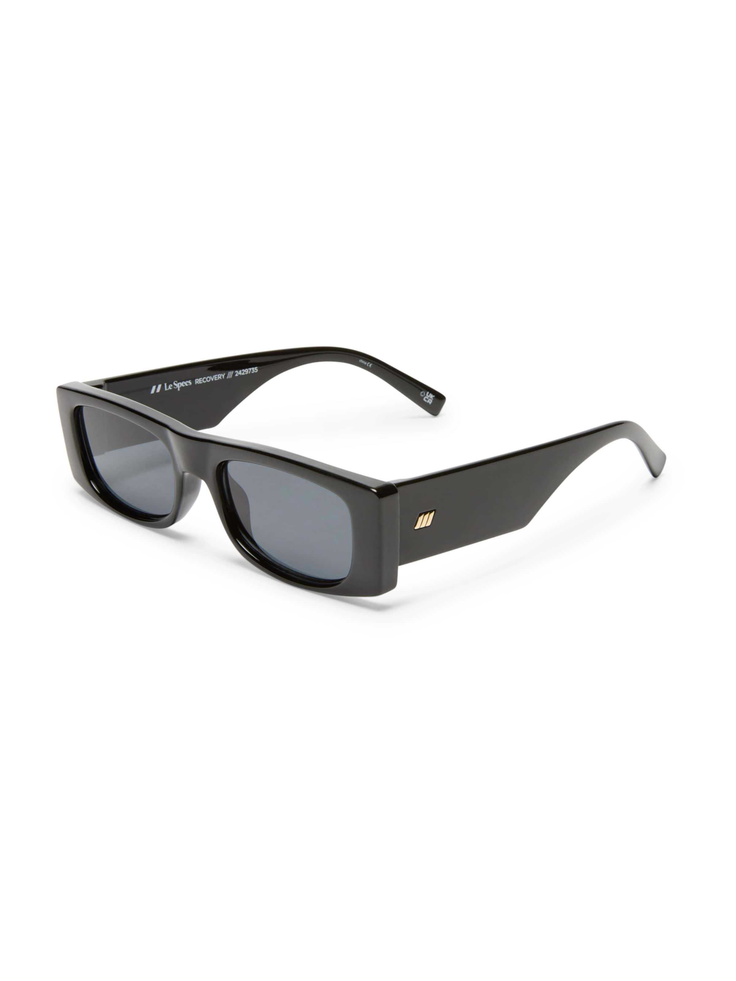 LE SPECS Sunglasses 'RECOVERY' in Black: front